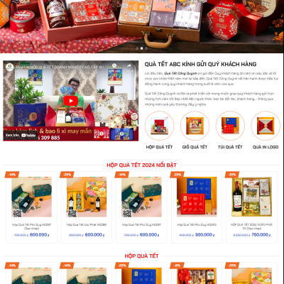 Theme Wordpress Quà Tết